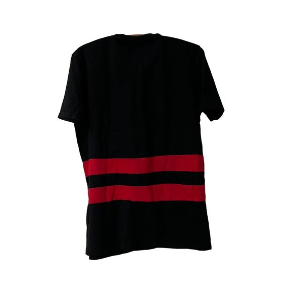 FTW Mens Black Red Embroidered Uncle Scrooge McDuck Piranha Plant Tshirt M - Picture 9 of 9